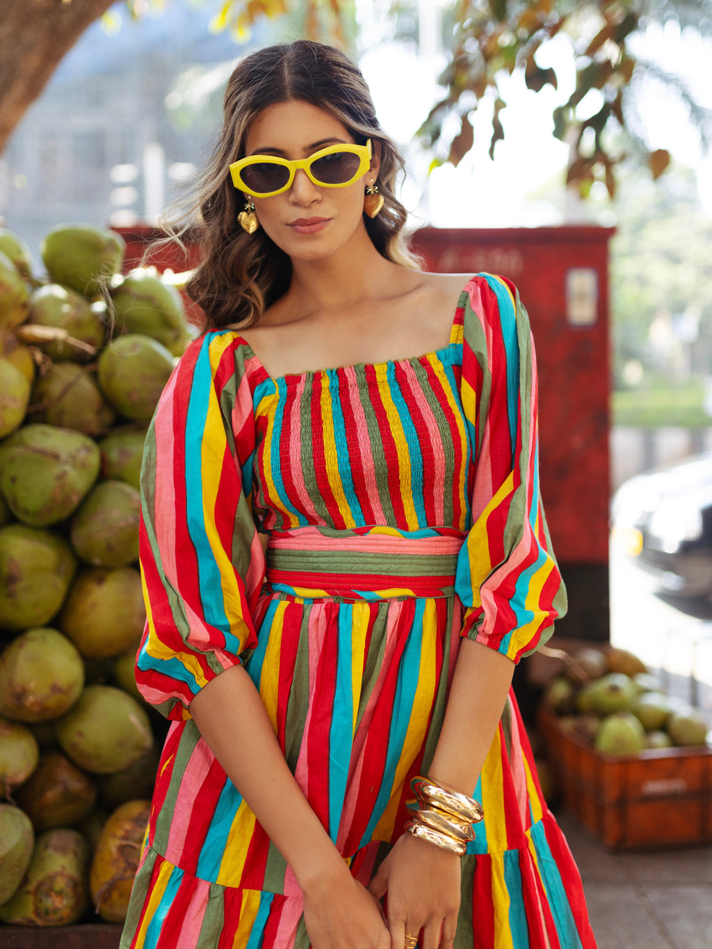 'HONOUR' DRESS IN CARNIVALE