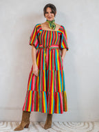 'HONOUR' DRESS IN CARNIVALE