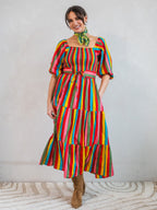 'HONOUR' DRESS IN CARNIVALE