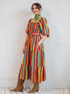 'HONOUR' DRESS IN CARNIVALE