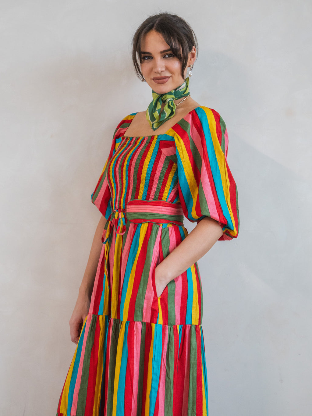 'HONOUR' DRESS IN CARNIVALE