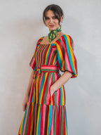 'HONOUR' DRESS IN CARNIVALE