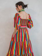 'HONOUR' DRESS IN CARNIVALE