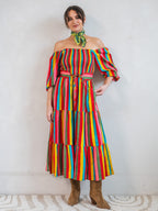 'HONOUR' DRESS IN CARNIVALE