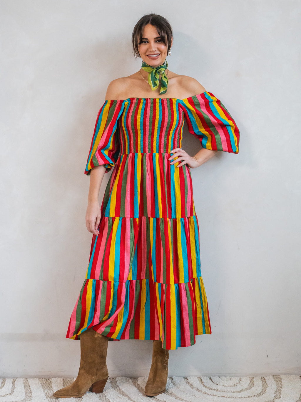 'HONOUR' DRESS IN CARNIVALE