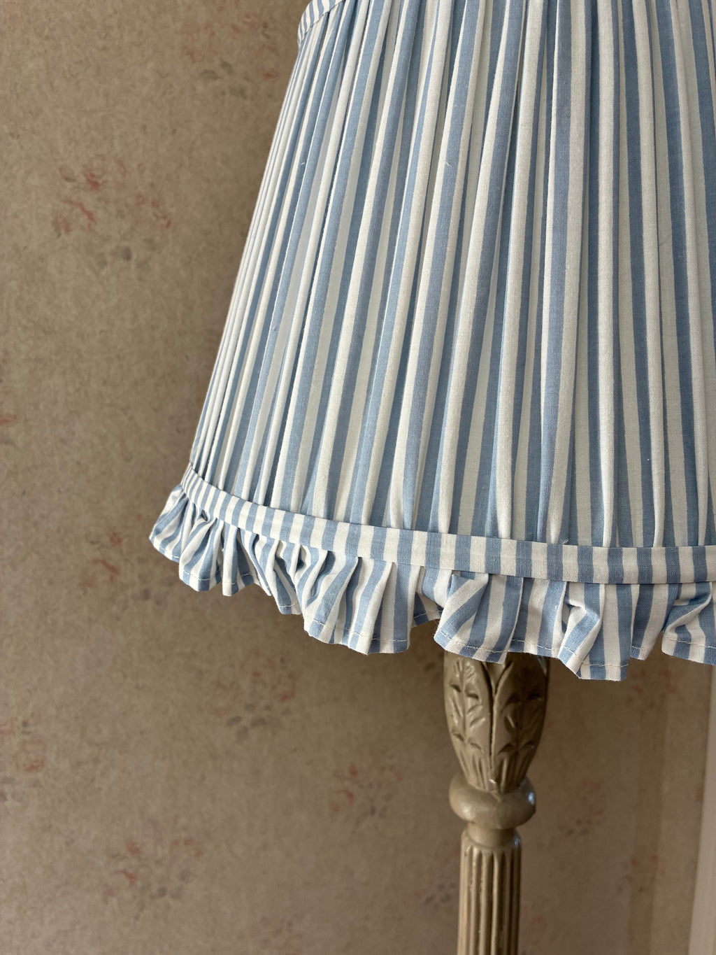 Large frilly lampshades