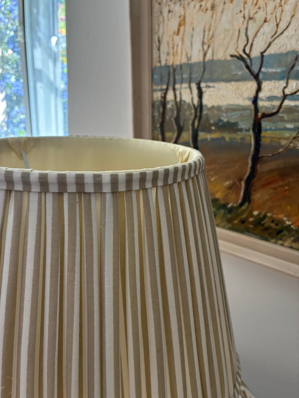 Large frilly lampshades