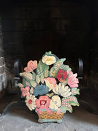 Metal fire screen