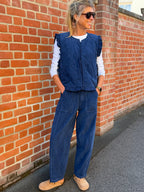 Grace Blue Gilet