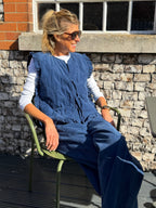 Grace Blue Gilet