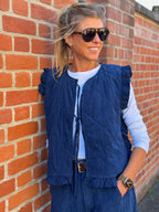 Grace Blue Gilet