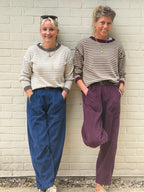 Truro Burgundy Trousers