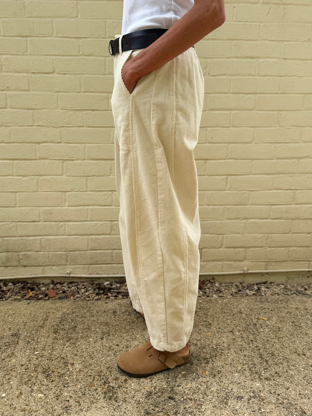 Truro Ecru Trousers