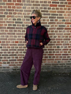 Buckley Burgundy Knitted Jacket