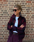 Buckley Burgundy Knitted Jacket