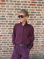Quince Burgundy Cardigan