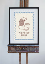 ALPHABET LETTERS ~ Blue / Pink / Green /