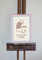 ALPHABET LETTERS ~ Blue / Pink / Green /