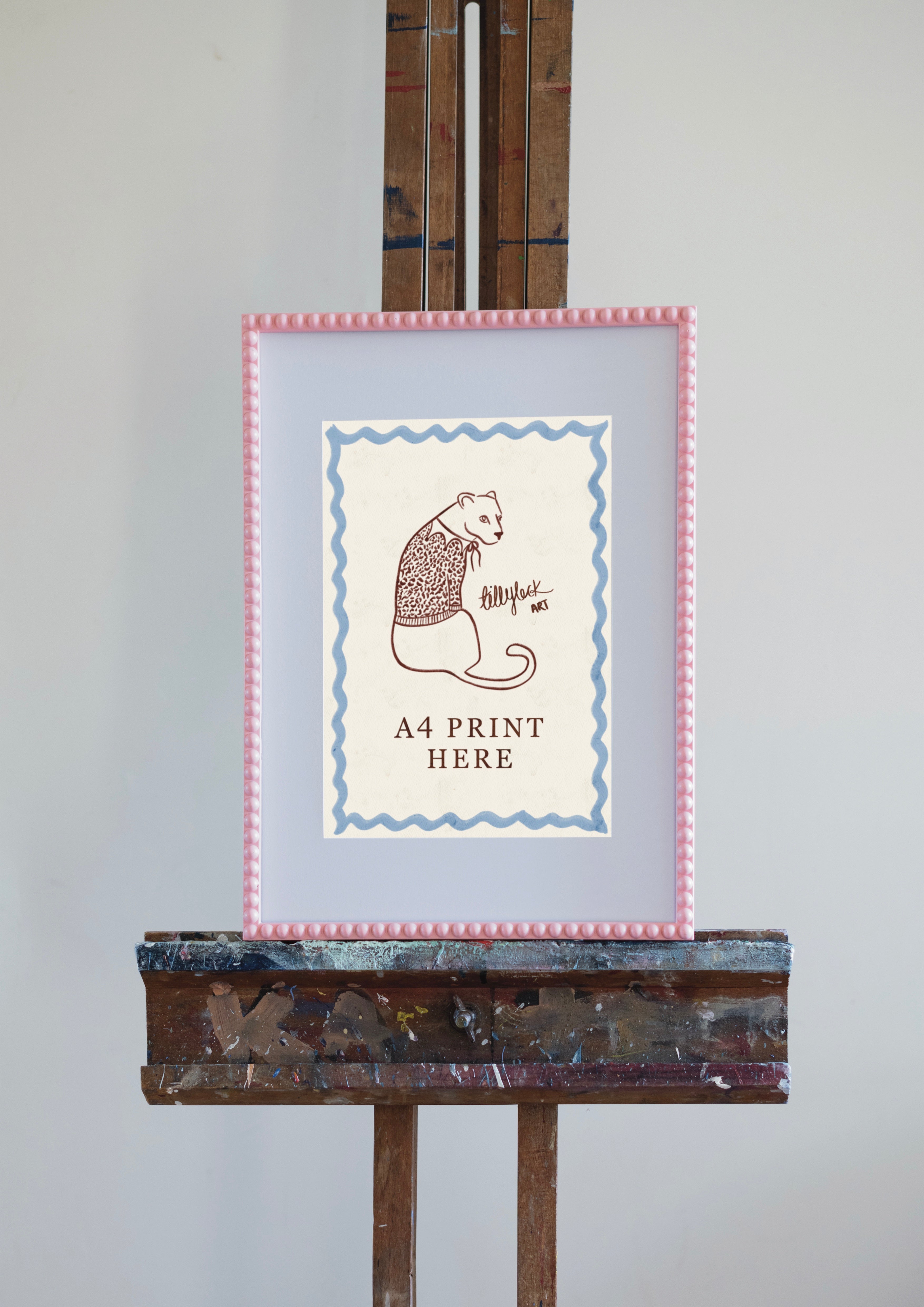 ALPHABET LETTERS ~ Blue / Pink / Green /