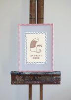 ALPHABET LETTERS ~ Blue / Red