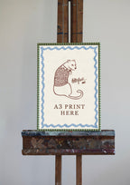 ALPHABET LETTERS ~ Blue / Pink / Green /