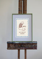 ALPHABET LETTERS ~ Blue / Pink / Green /