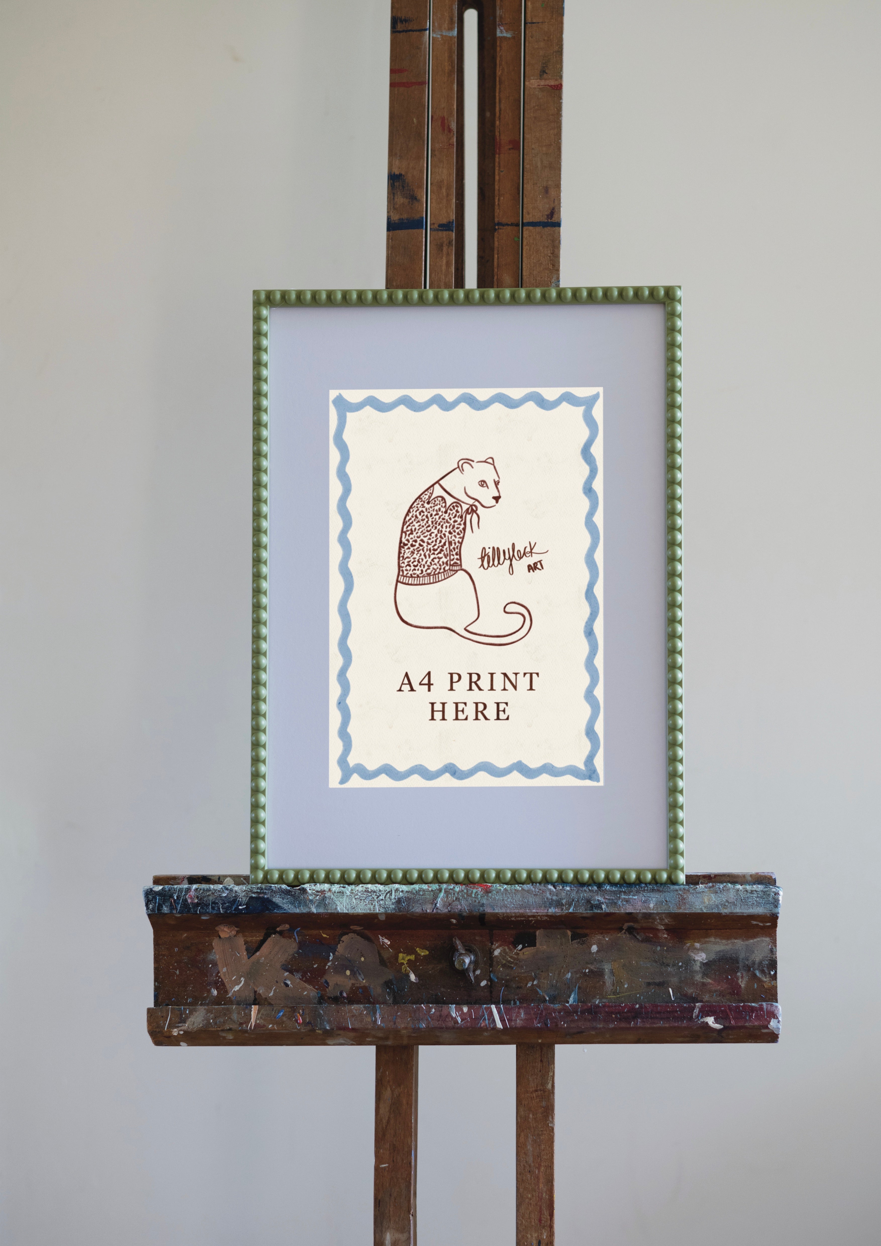 ALPHABET LETTERS ~ Blue / Pink / Green /