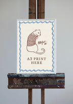 ALPHABET LETTERS ~ Blue / Pink / Green /