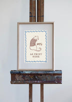 ALPHABET LETTERS ~ Blue / Red