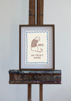 ALPHABET LETTERS ~ Blue / Red