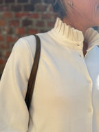 Quince Ecru Cardigan