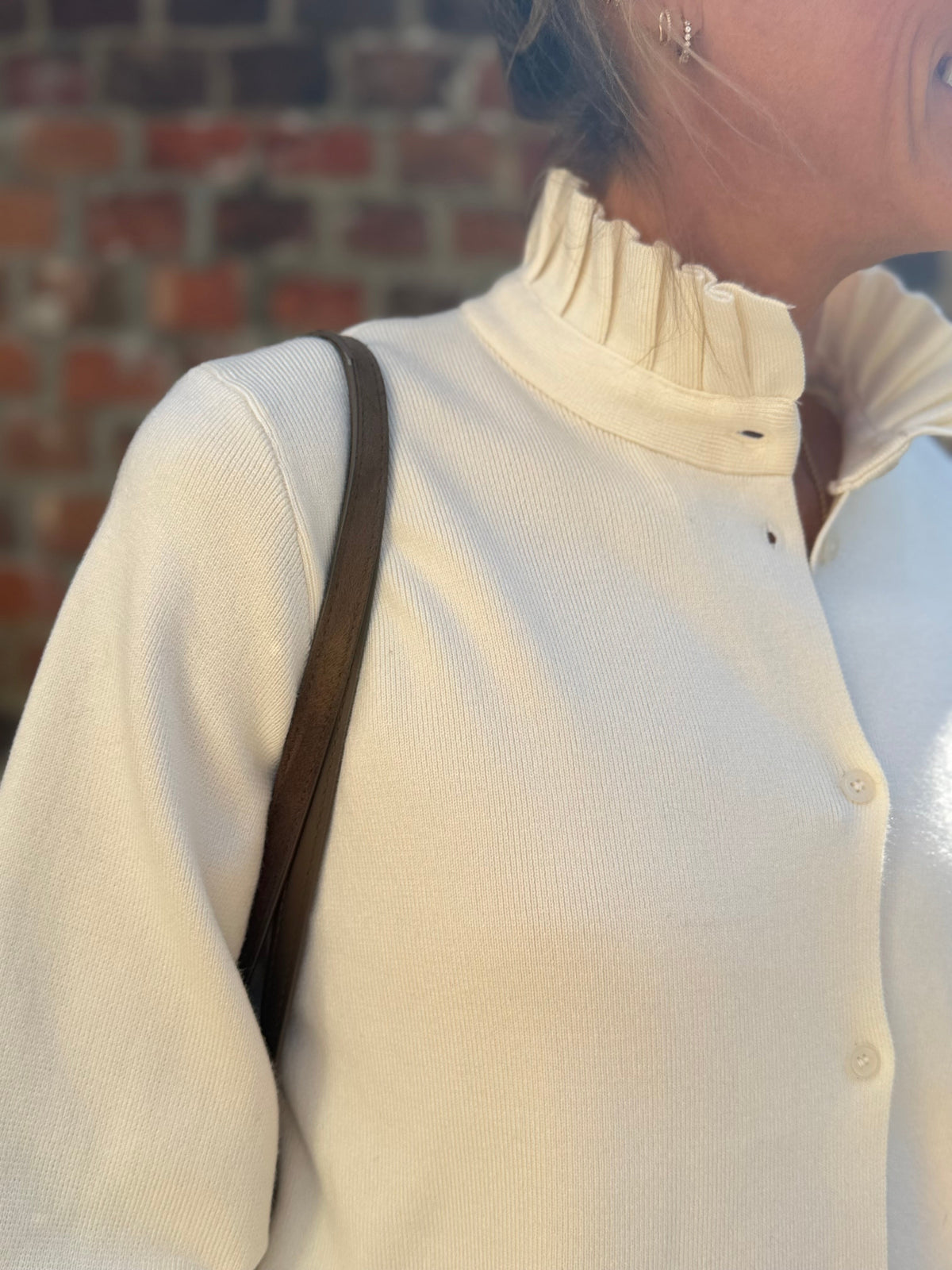 Quince Ecru Cardigan