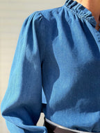 Brenley Denim Blouse
