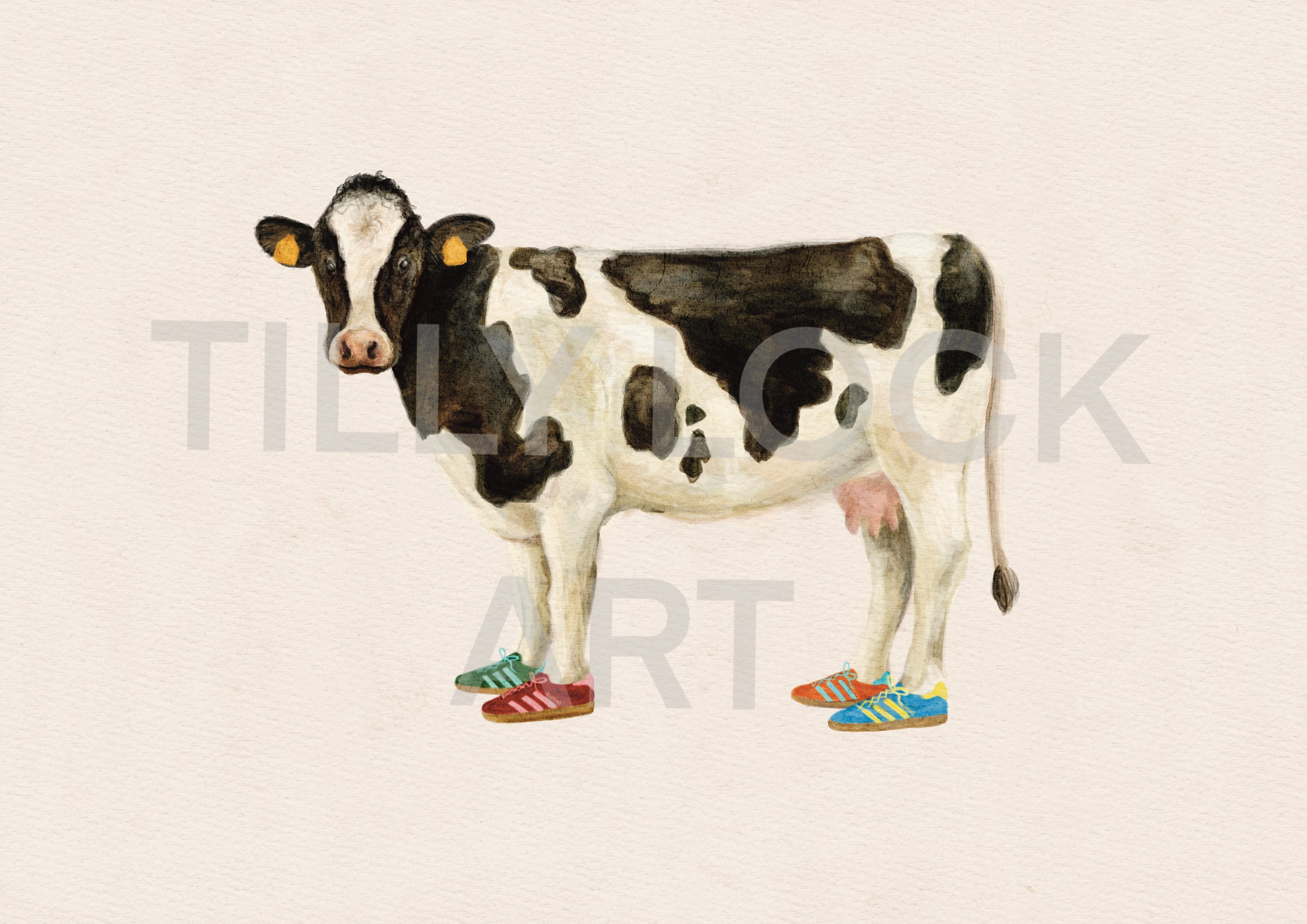 MOOS IN SHOES - COW