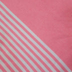 Large Stripey Cotton Throw