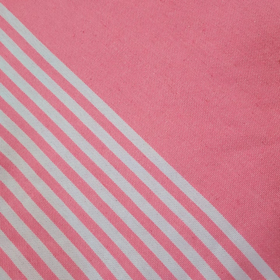 Large Stripey Cotton Throw