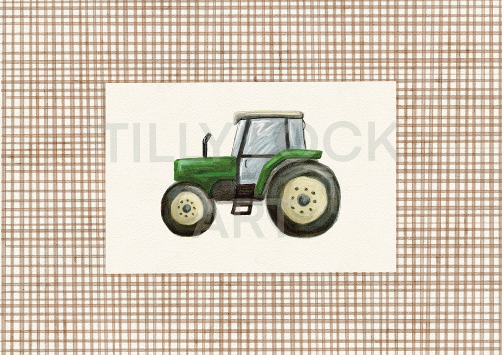 TRACTOR ~ GREEN