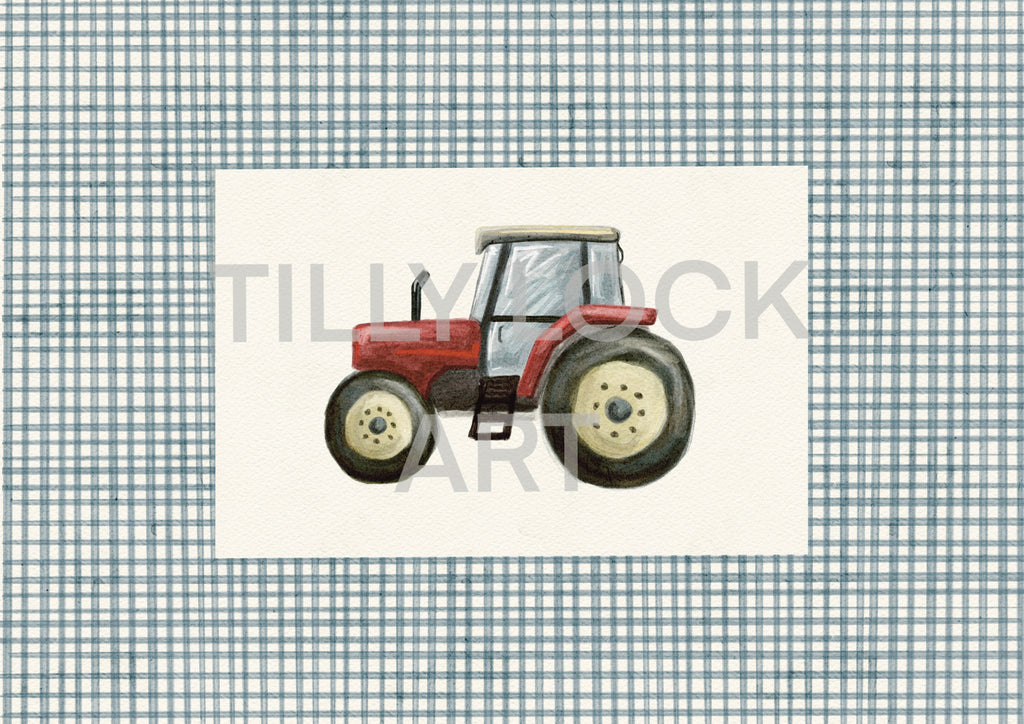 TRACTOR ~ RED