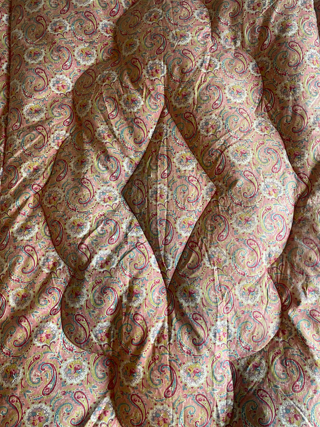Single Paisley eiderdown