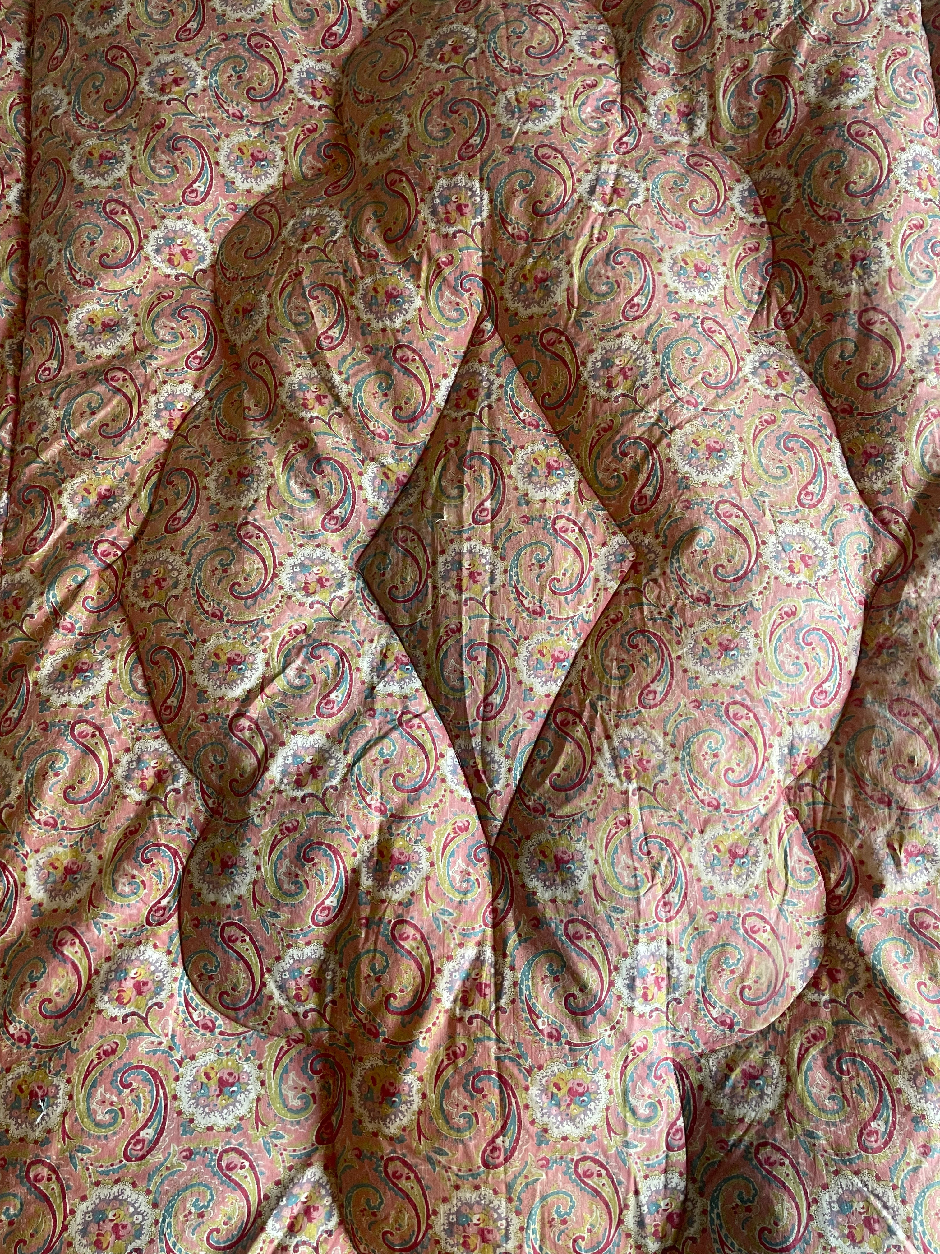 Single Paisley eiderdown