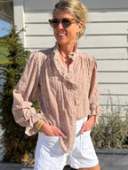 MacMillan Oatmeal Blouse