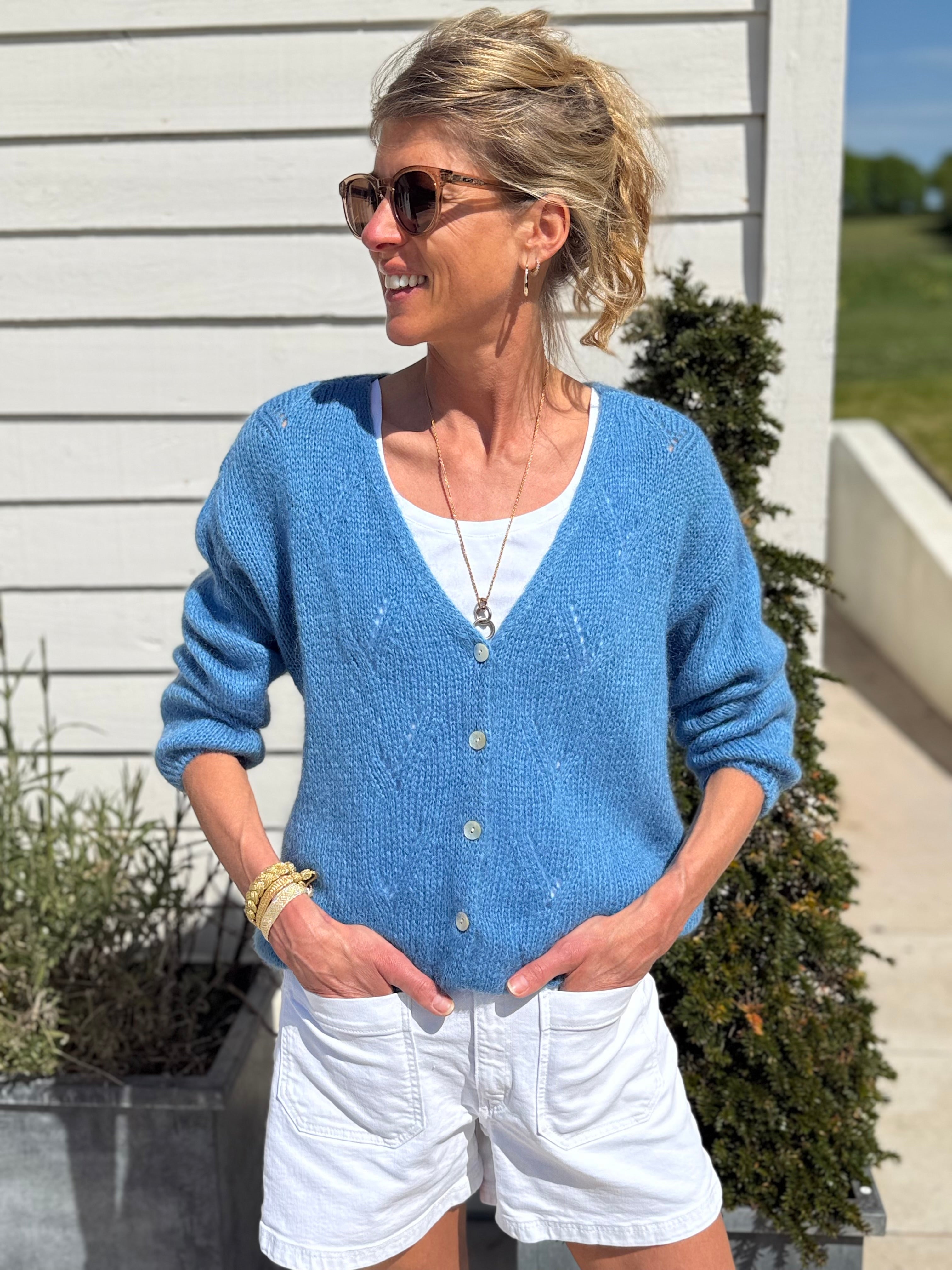 Linden Blue Cardigan