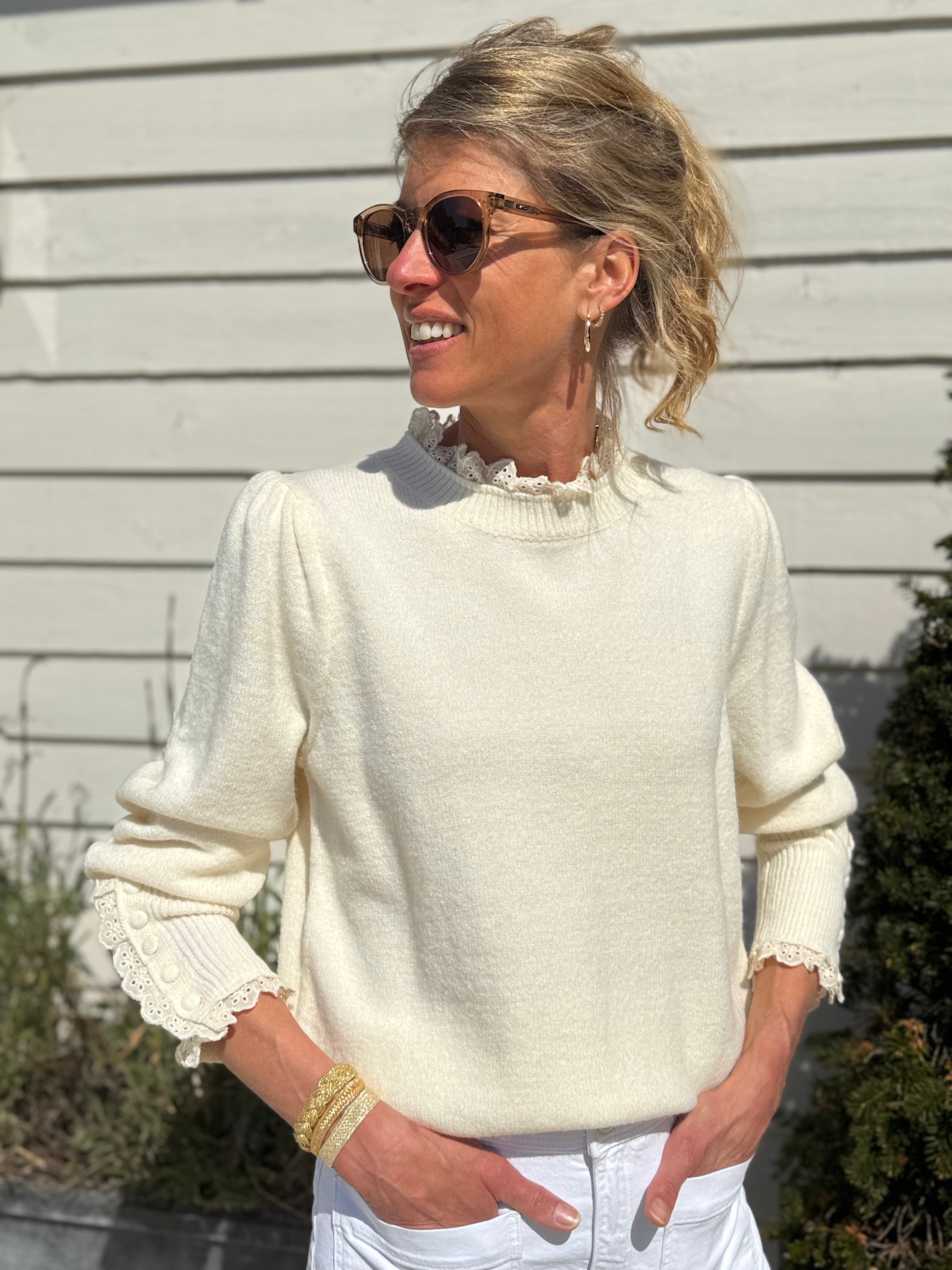 Crawford Ecru Jumper