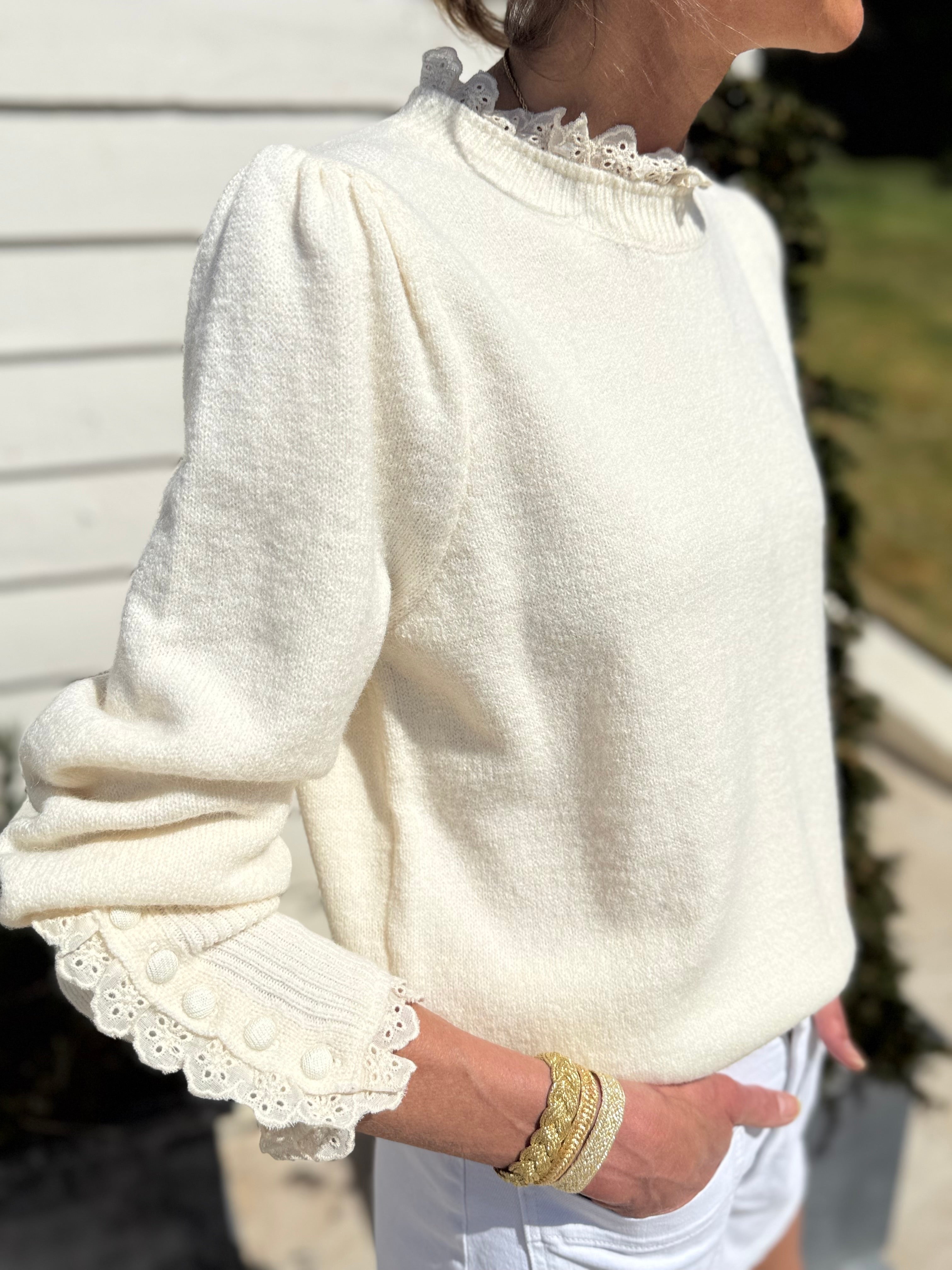 Crawford Ecru Jumper