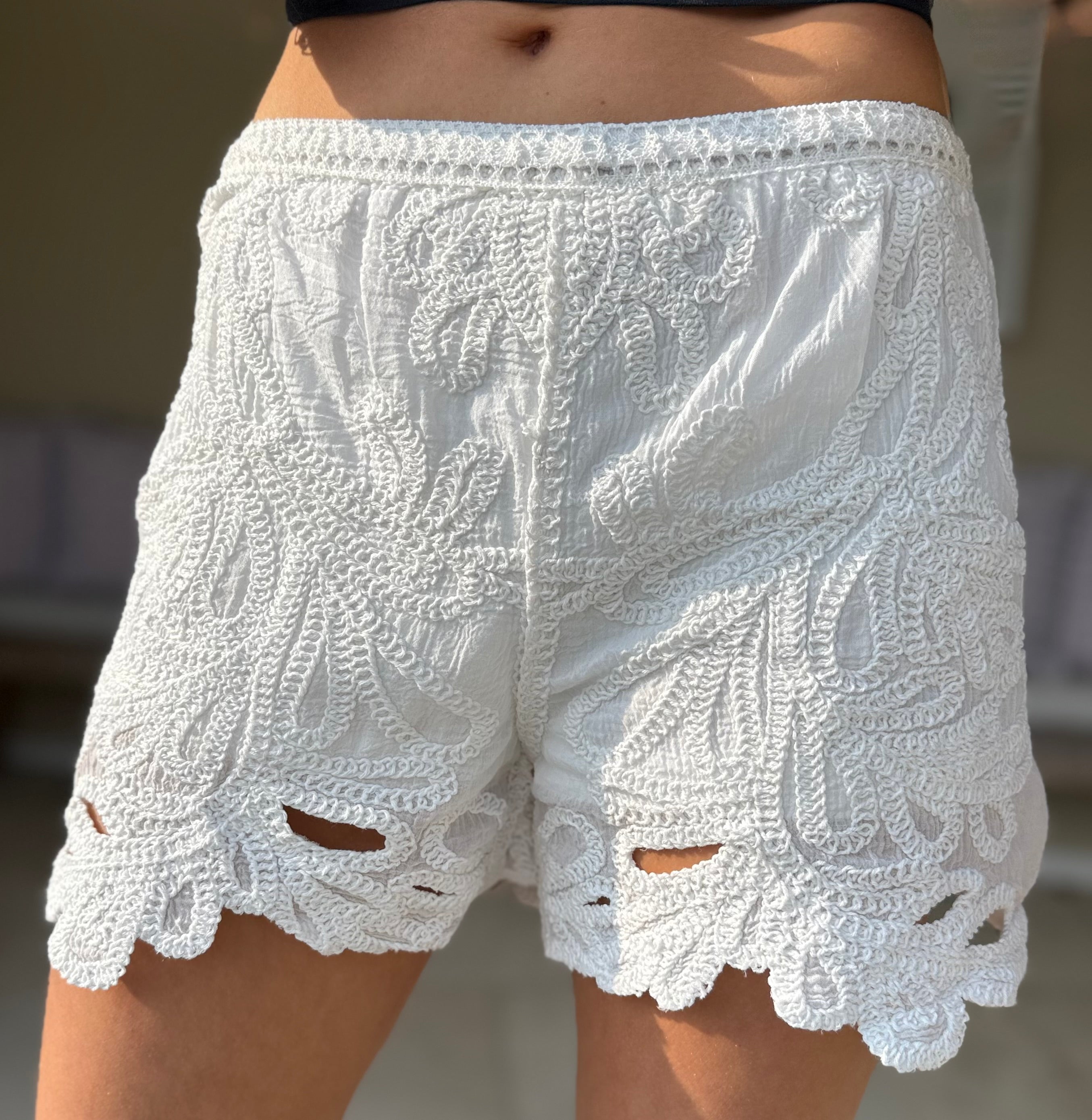 Dock White Shorts