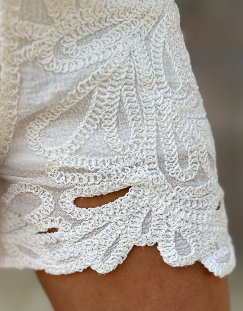 Dock White Shorts