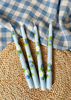 Forget me not candle