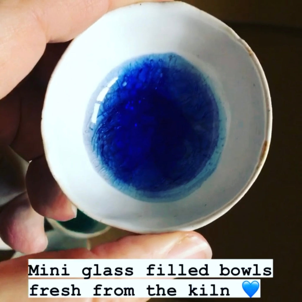 Little ceramic ‘wobble’ bowl