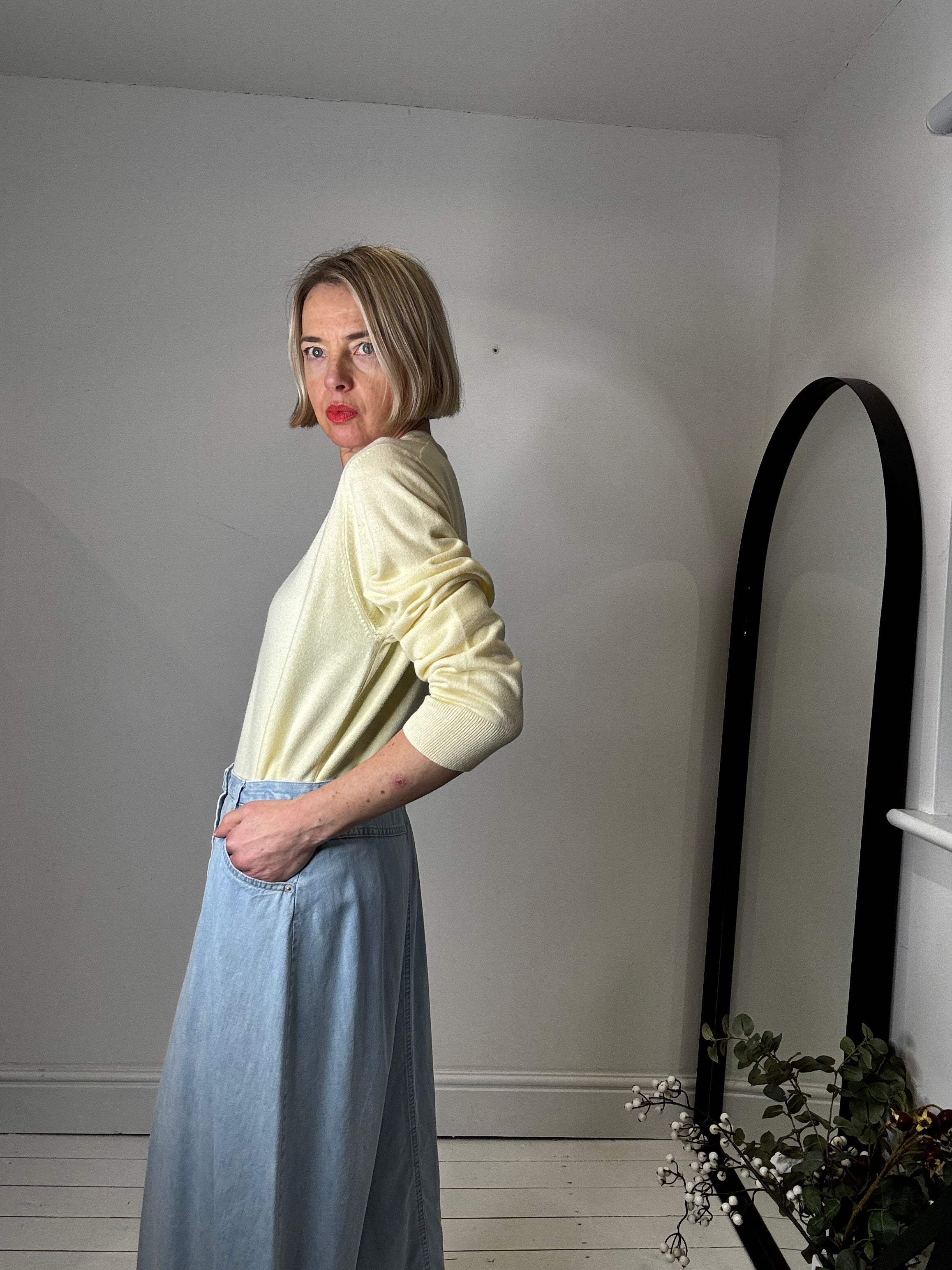 Soft v neck jumper
