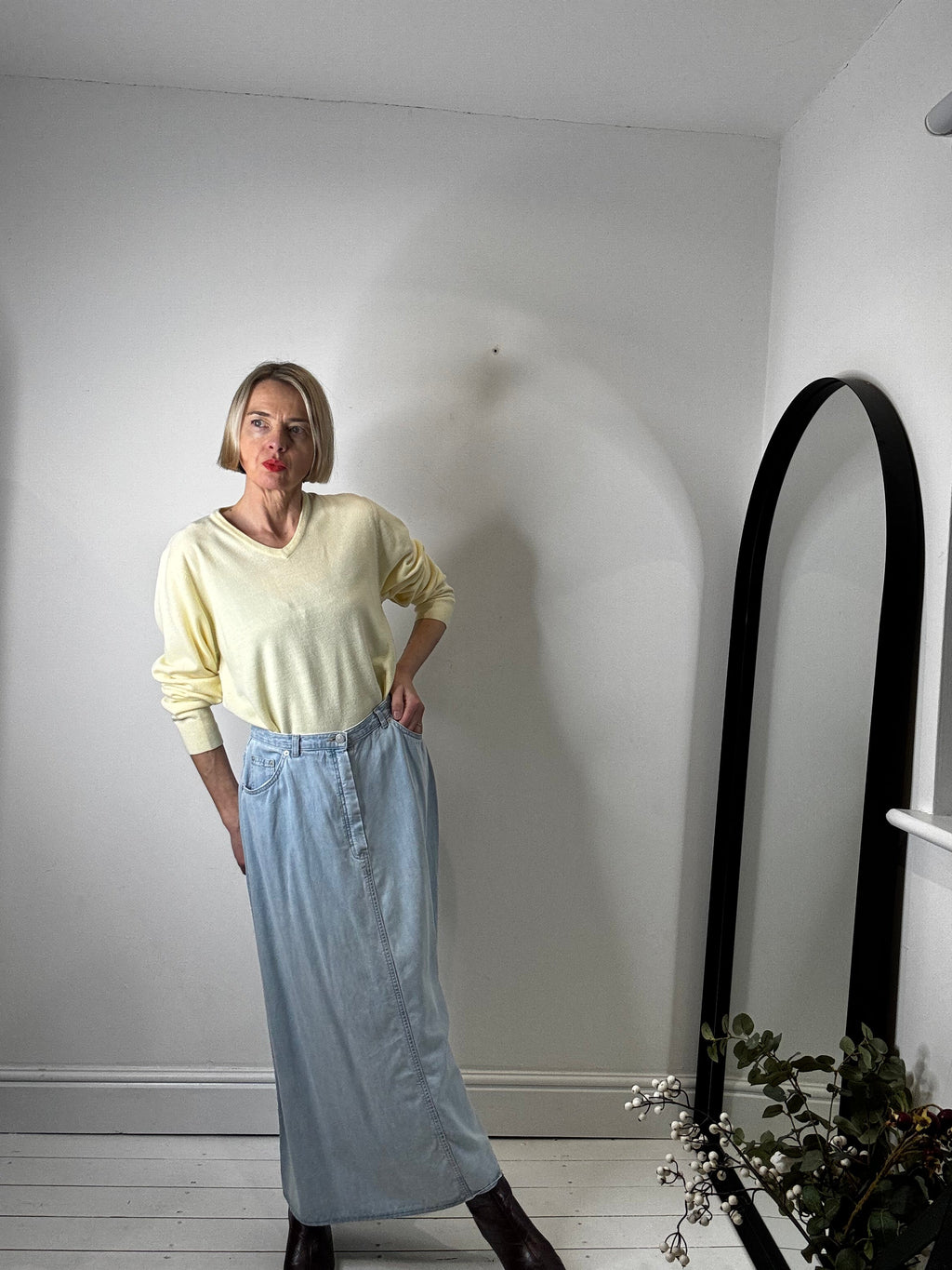 Soft v neck jumper